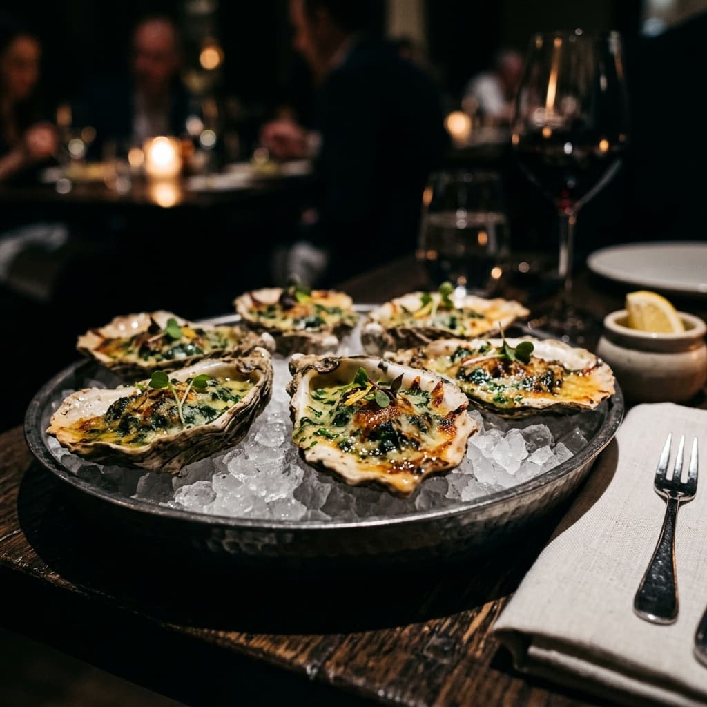 Oysters Rockefeller